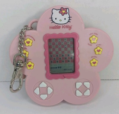 Vintage Hello Kitty Hand Held Electronic Game Link Sanrio Co Ltd Lcd Tv 2003