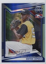 2022 Panini Elite Extra Edition Aspirations Blue 193/349 Enyer Cepeda #174 0m0