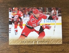 2009-10 Fleer Ultra Gold Medallion Erik Cole #194 Carolina Hurricanes