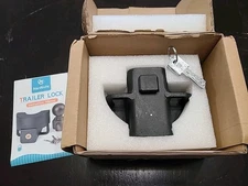 NenNicht Trailer Lock (2.5/16-Inch Couplers) Anti Theft Heavy-Duty Steel