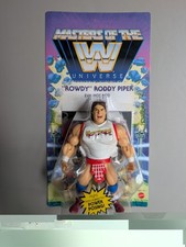 Mattel Masters Of The WWE Universe Rowdy Roddy Piper Action Figure Unpunched