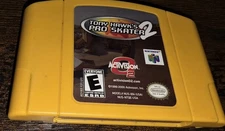 Tony Hawk's Pro Skater 2 (Nintendo 64, 2001) N64 Authentic Cartridge