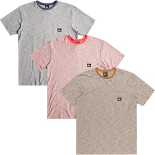 Quiksilver Mens Kentin Short Sleeve Pocket T-Shirt Tee Top Cotton Surf Surfing