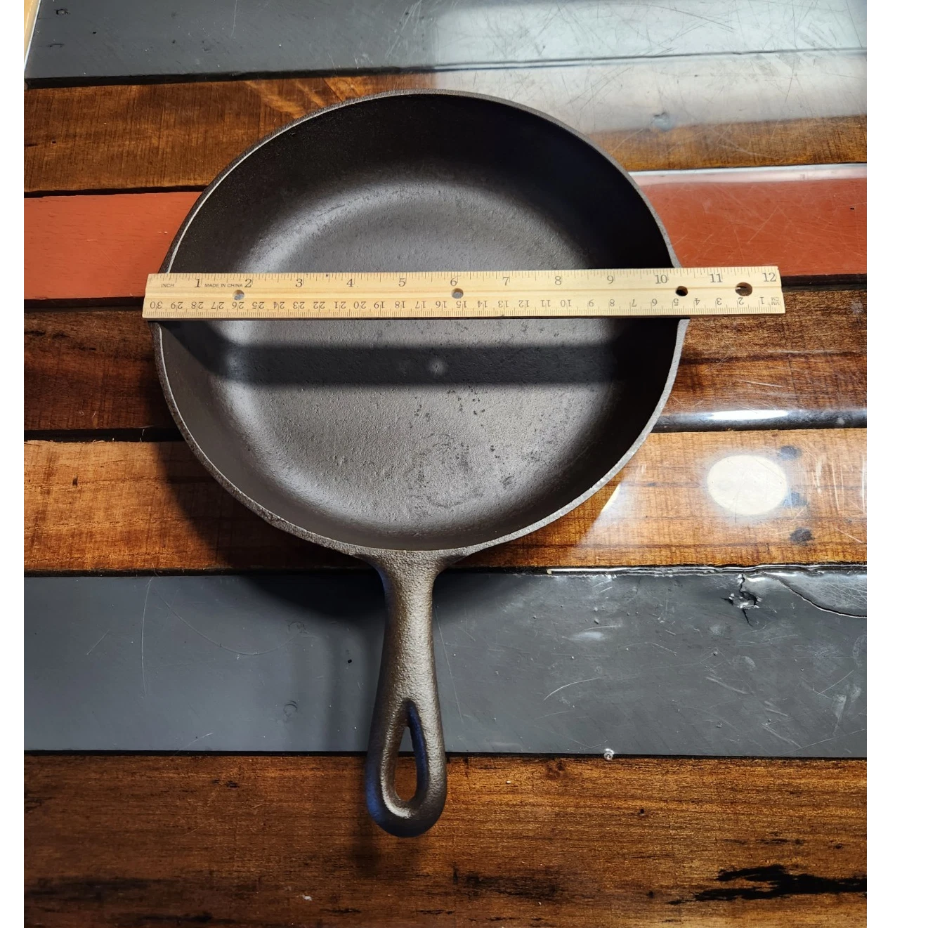Cast IronBSR Skillet No. 7 10 1/4 Inch Made in USA Collectible Frying Pan
Opens in a new window or t
