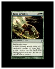 Raised by Wolves 135 Uncommon Born of the Gods Magic: The Gathering LP