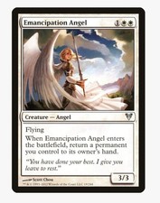 Emancipation Angel | Avacyn Restored AVR | MTG | Pauper EDH Bounce ETB | LP-NM