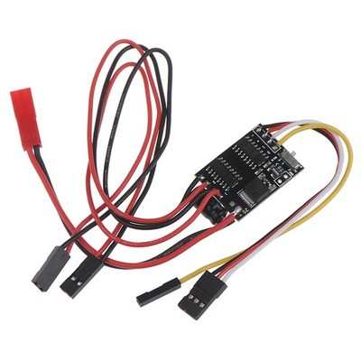 Dual Way Bidirectional Brushed Esc 2s-3s Lipo 5a Esc Speed Control For Rc MoRSH1