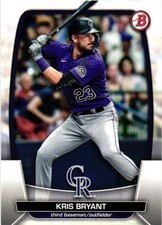 2023 Bowman HUGE LOT (24) Kris Bryant #79 Rockies