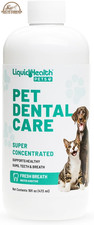 Pet Dental Care Water Additive for Dogs Cats - Fast Acting Pet Bad Breath Fres