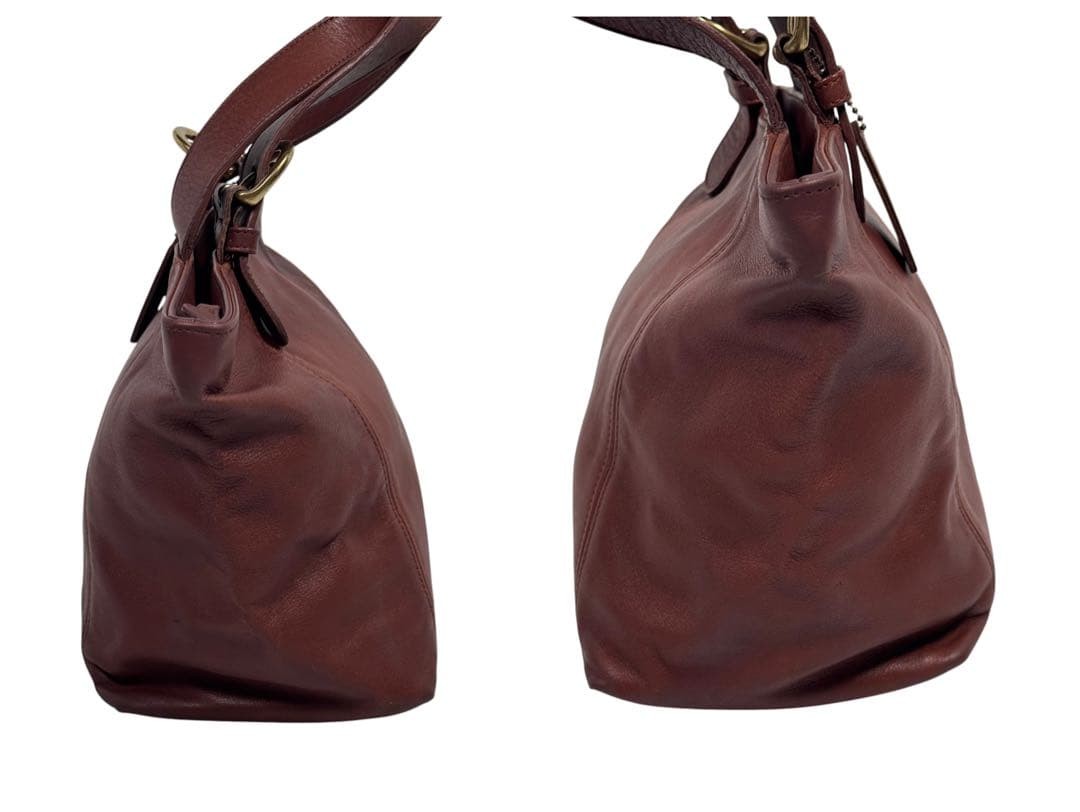 OLD COACH Waverly Tote Bag Brown USA - Gem