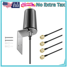 4x4 MIMO Omnidirectional Low Profile Wide-Band 4G LTE 5G External Antenna for...