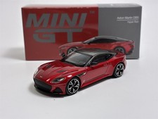 Aston Martin DBS Hyper Red LHD 1:64 Scale Mini GT MGT01065L