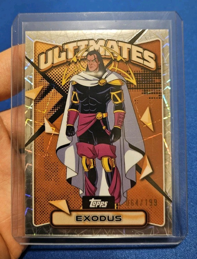 2025 Topps Finest X-Men 97 Exodus Laser Refractor /199 Ultimates #12 Common