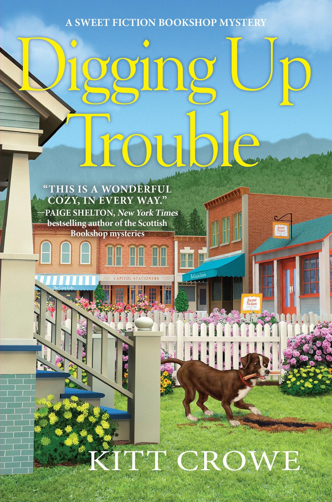 Digging Up Trouble (A Sweet Fiction Bookshop Mystery),Crowe, Kit