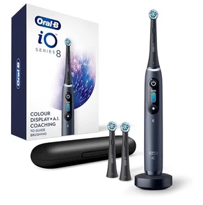 Oral-B iO Series 8 Electric Toothbrush - Black Onyx Sealed 🔥Read