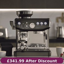 Sage The Barista Express Impress SES876BST Coffee Machine Black Stainless Steel#