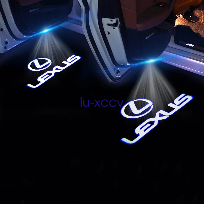 For Lexus ES IS GX RX GS LS LX RC UX Car Accessories Door Projector Light Logo - Image 2 of 4