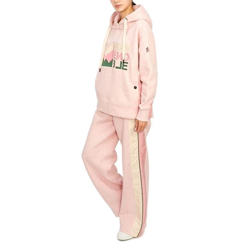 Moncler Grenoble felpa con cappuccio donna in pile 67124064