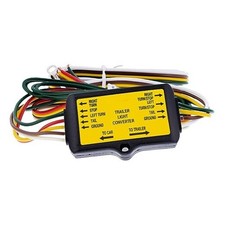 Trailer Light Converter - 5-Wire to 4-Wire - 18G Bonded - Flat 4-Way