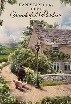 partner birthday card male. / Birthday Card For Make Partner