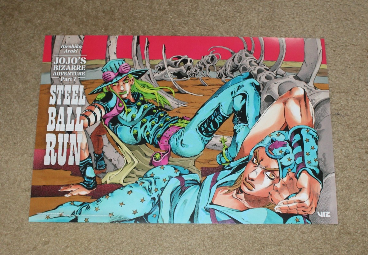 ANIME EXPO 2025 VIZ STEEL BALL RUN JoJo BIZARRE ADVENTURE DOUBLE