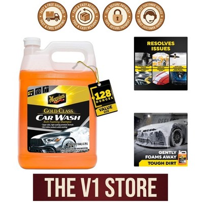 Gold Class Eco-Friendly Car Wash    Lather, One Step Conditioning, 1 Gal