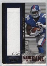 2012 Certified Rookie Fabric of the Game Jerseys 175/199 David Wilson #11 0u9w