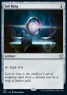 Magic/MTG Sol Ring ZNC-120 Uncommon Englisch NM