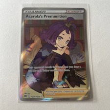 Acerola's Premonition TG24/TG30 Swsh09: Brilliant Stars Trainer Gallery Holo on eBay