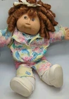 Vintage 1986 Cabbage Patch Doll Cornsilk Red Hair Full Outfit