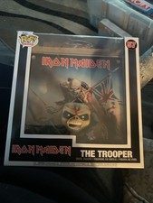 Funko Pop! Álbumes de rock #57 Iron Maiden The Trooper Eddie figura de vinilo