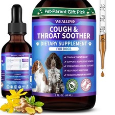 WEALLIN Dog Cough Treatment Support for Dogs - Care 1 PCS, Brown
