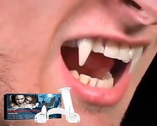 Premium Quality Robust Economical Sturdy Retractable Horror Vampire Zombie Fangs