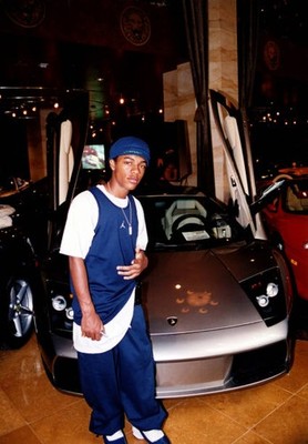 Rapper Lil Bow Wow at a luxury car dealership in Chicago Illinois - Old Photo 1