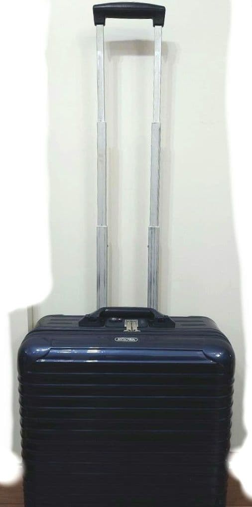 Rimowa Salsa Deluxe Business Trolley 25L Navy 2-wheels Carry Case