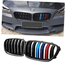 F10 Grille,Front Kidney Grille Grill F10（2010-2017） M Color Double Slats