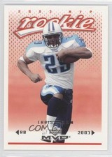 2003 Upper Deck MVP Rookie Chris Brown #355 c4h