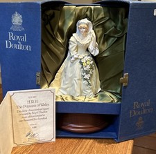 Royal Doulton HN 2887 Princess Diana Wedding Figurine Ltd Ed 610/1500 Perfect 