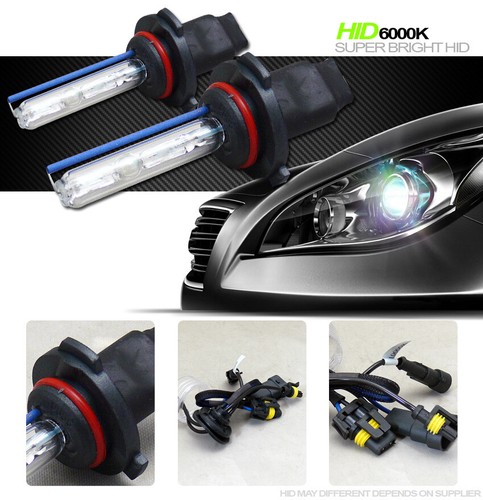 6000K Hid Xenon 9005/Hb3 High Beam Headlights Headlamps Bulbs Conversion Kit Vd4 - Picture 2 of 2