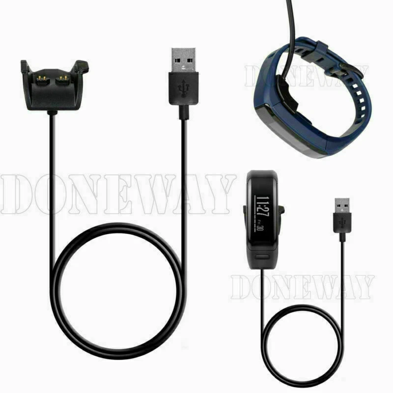 USB Charger Data Cable Charger Dock For Garmin Approach X40 X10 GPS Golf Watch - Image 2 of 4