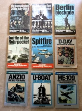 Ballentine's WW2  Lot of 9 - FAST SHIPPING