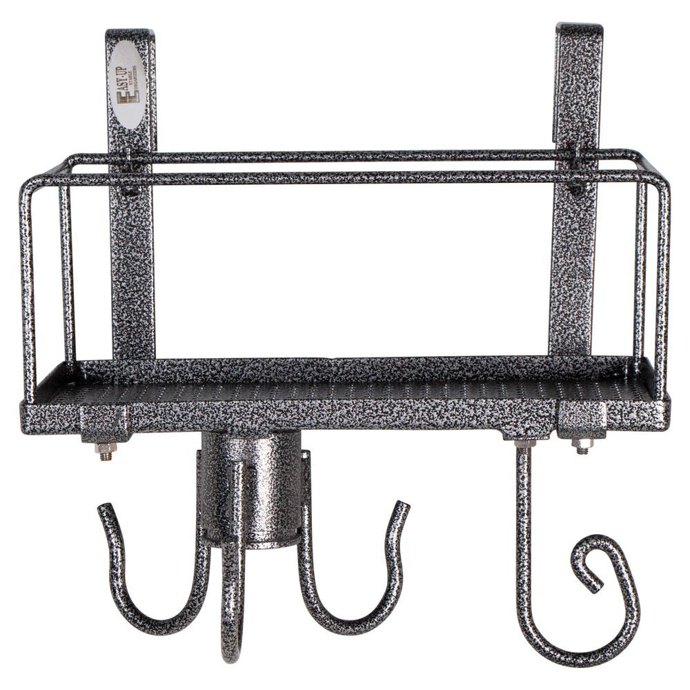 Easy-Up Pro Portable Tack Cleaning Supply Storage Shelf | Rotating 3 ...