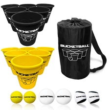 BucketBall - Team Color Edition - Combo Pack (Black/Yellow)