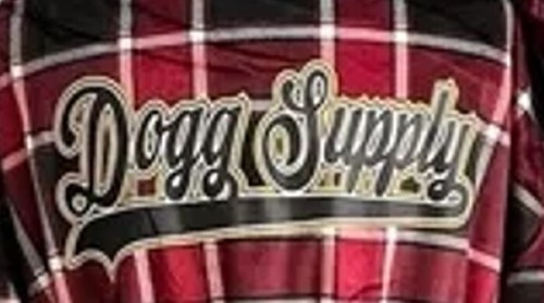 Men’s Dogg Supply Snoop Dogg Red & Black Plaid Microfleece Hooded Robe Size L - Picture 2 of 2