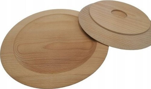 Un ensemble d'assiettes décoratives en bois pour servir les plats les apéritifs - Imagen 10 de 11