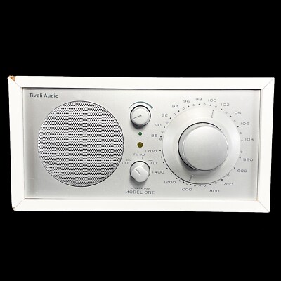 Tivoli Audio Model One Henry Kloss AM/FM Radio White - USED