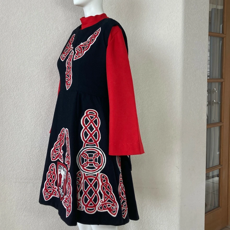 McTeggart ирландский шаг танец платье черный костюм вышитый 31 бюст - Изображение 4 из 4