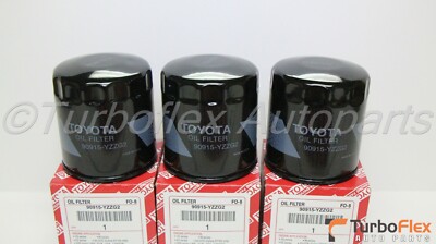 Toyota Lexus Genuine Oil Filter 90915-YZZD1 Set of 3 | eBay