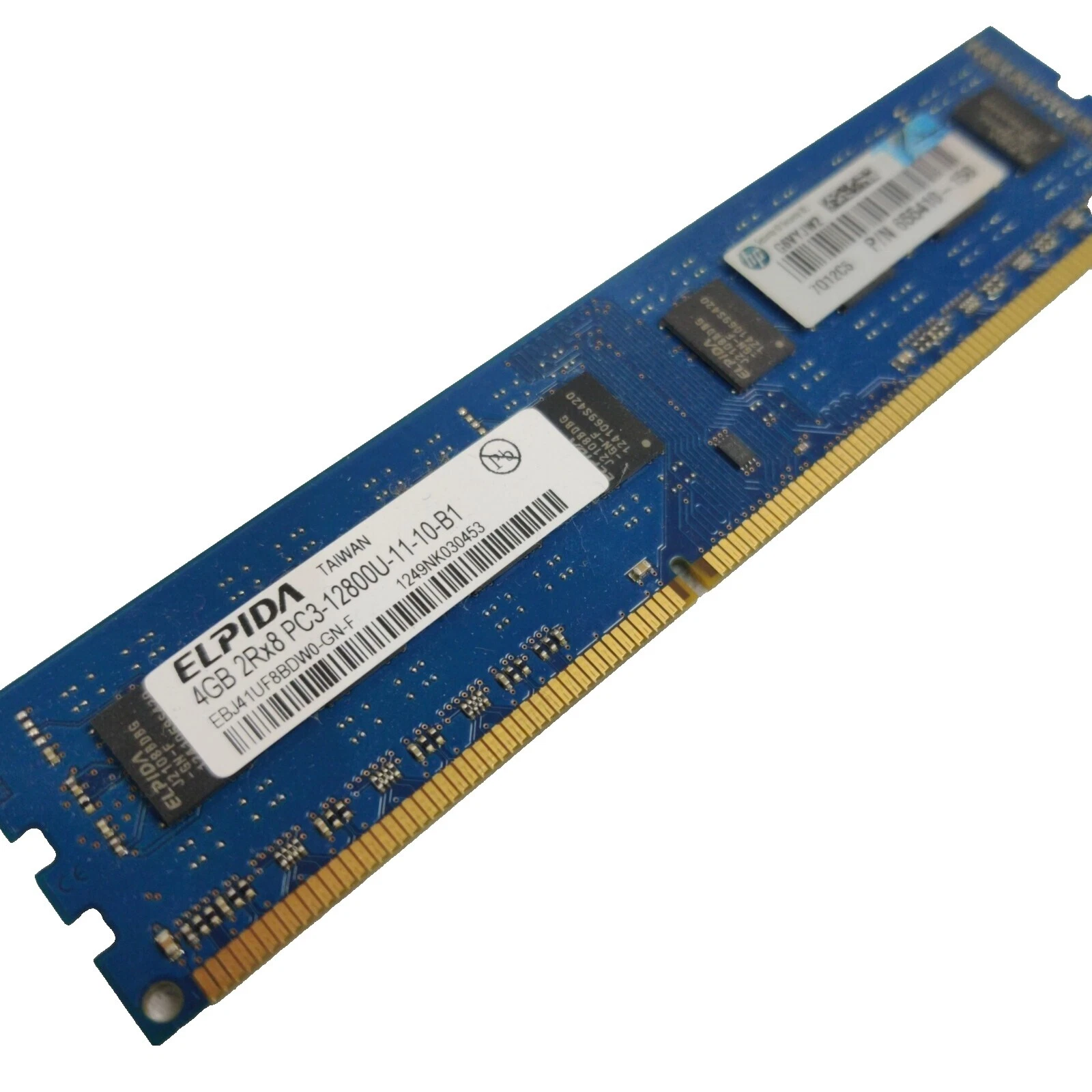 Elpida DIMM Computer Memory (RAM 4 GB Capacity per Module 1 Module)