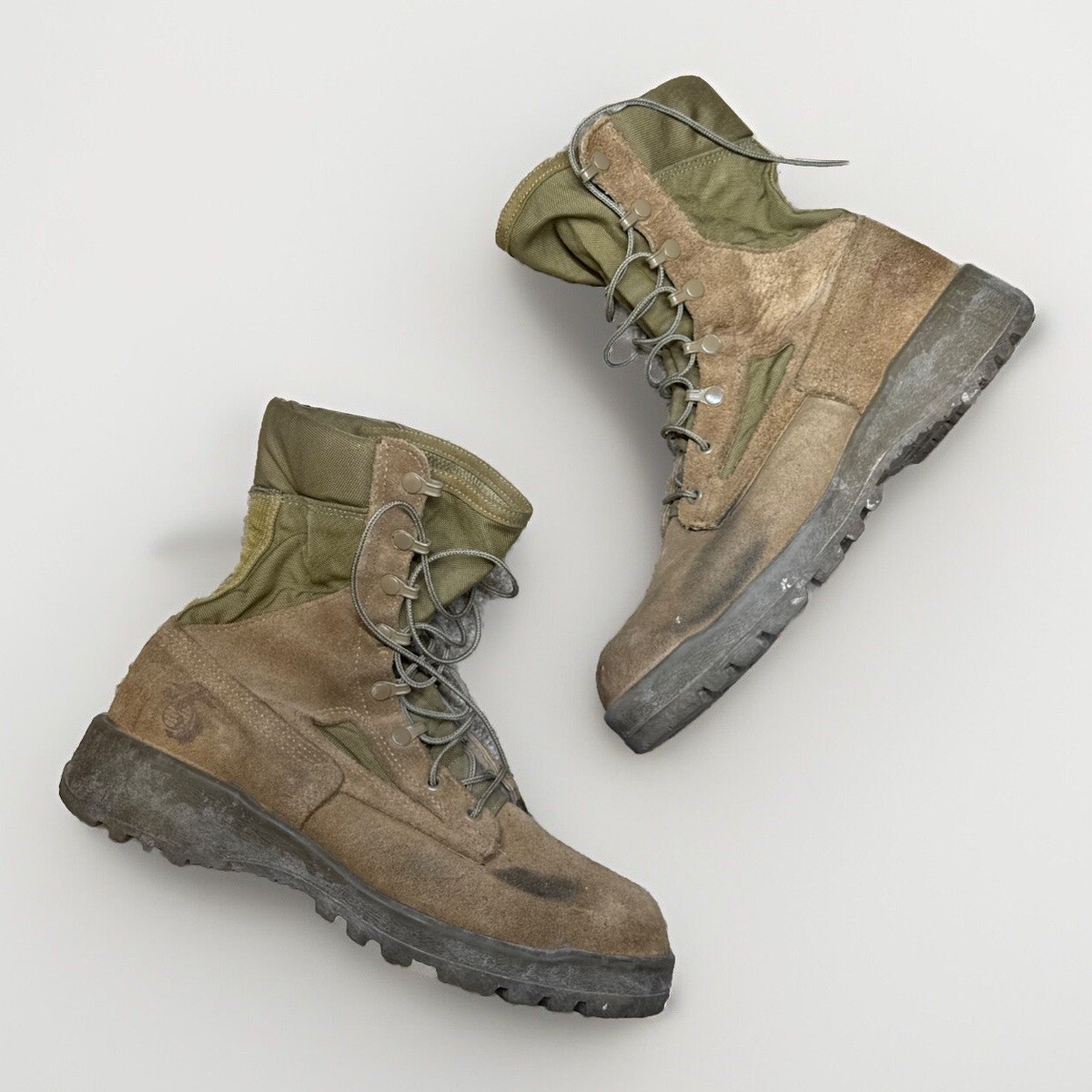 Belleville 590 USMC Vibram Sole Military Combat Boots Size R